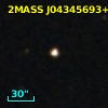 2MASS J04345693+2258358