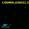 COSMOS J100221.20+023440.5