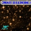 2MASS J11130306-6049254