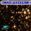 2MASS J11131200-6047340