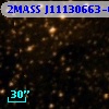 2MASS J11130663-6050531