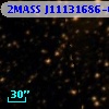 2MASS J11131686-6051434