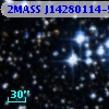 2MASS J14280114-5937559