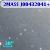 2MASS J00432041+4112522