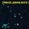 2MASS J00463025+4229114