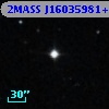 2MASS J16035981+6720318