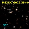 MSXDC G022.35+0.41