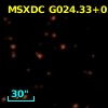 MSXDC G024.33+0.11