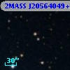 2MASS J20564049+4118276
