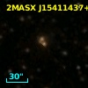 2MASX J15411437+6615567