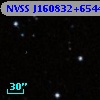 NVSS J160832+654437
