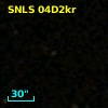 SNLS 04D2kr