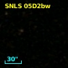 SNLS 05D2bw
