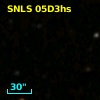 SNLS 05D3hs