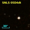 SNLS 05D4dt