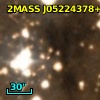 2MASS J05224378+3325257