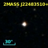 2MASS J22483510+2833422