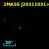 2MASS J20311031+4003164