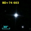 BD+74   603