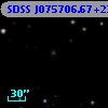 SDSS J075706.67+221425.8