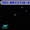 SDSS J003257.86+011320.9