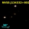 NVSS J134332+002300