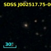 SDSS J002517.75-004328.6