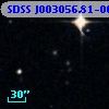 SDSS J003056.81-001007.0
