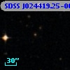 SDSS J024419.25-002751.2