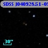 SDSS J040928.51-054535.5