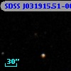 SDSS J031915.51-004845.3
