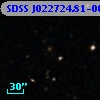 SDSS J022724.81-002407.1