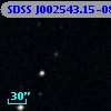 SDSS J002543.15-084826.6