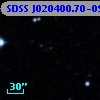 SDSS J020400.70-095112.5