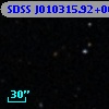 SDSS J010315.92+000456.2