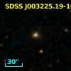 SDSS J003225.19-105436.7