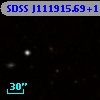 SDSS J111915.69+111143.3