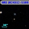 HRS J024312-510911