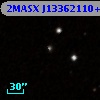 2MASX J13362110+7506283
