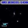 HRS J030335-543002