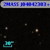 2MASS J04042303+2626144