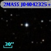2MASS J04042325+2611108