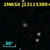 2MASX J13115389+7557302