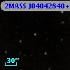 2MASS J04042840+2616562