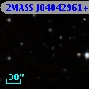 2MASS J04042961+2611336