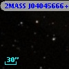 2MASS J04045666+2615002