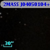 2MASS J04050104+2621223