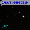 2MASS J04050210+2626434