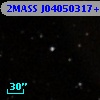 2MASS J04050317+2616314