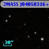 2MASS J04050316+2627284